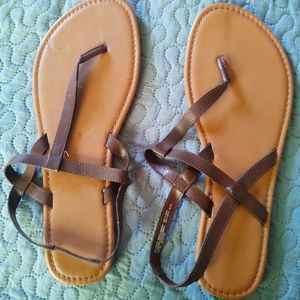 Women's size 11 strap sandals